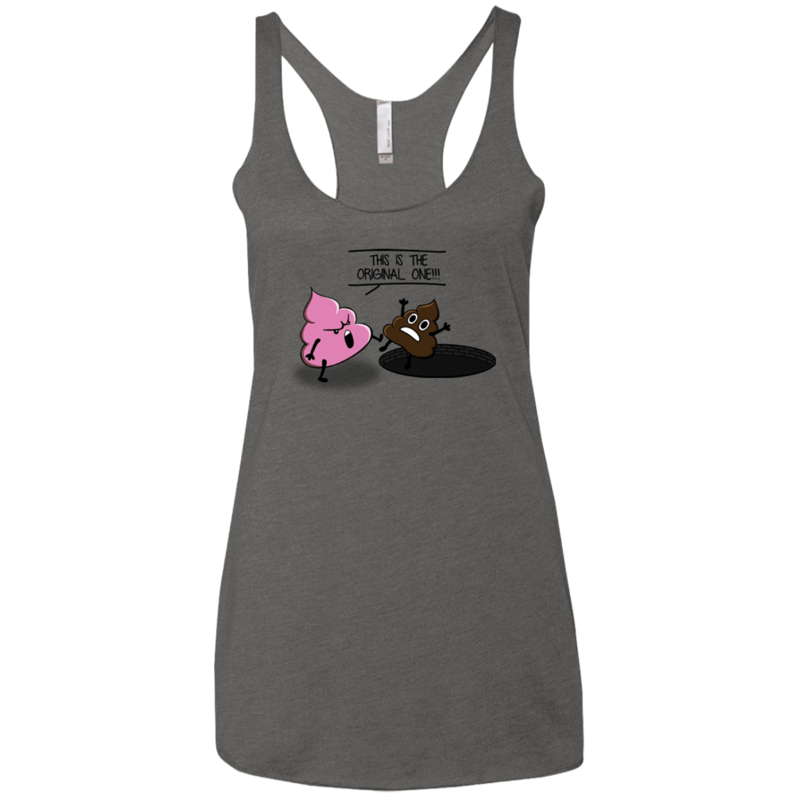 T-Shirts Premium Heather / X-Small Original one Women's Triblend Racerback Tank