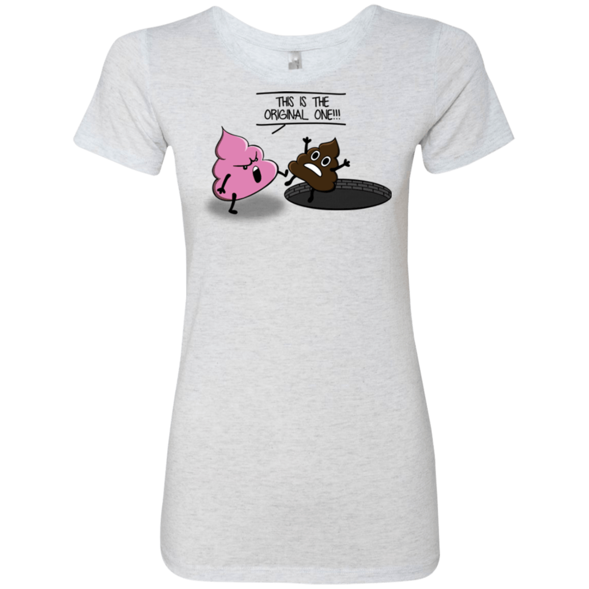 T-Shirts Heather White / Small Original one Women's Triblend T-Shirt