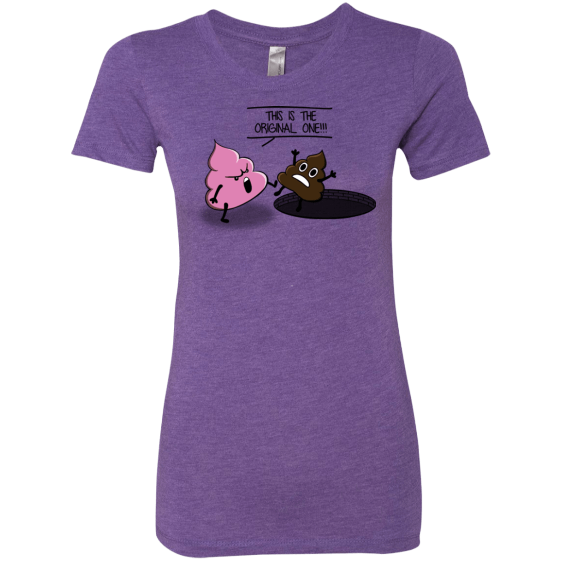 T-Shirts Purple Rush / Small Original one Women's Triblend T-Shirt