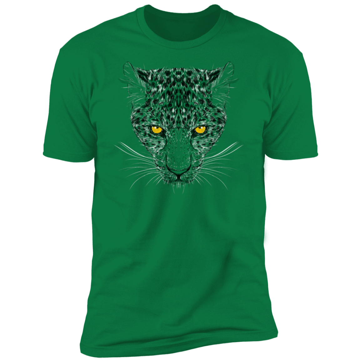 T-Shirts Kelly Green / S Ornamental Cheetah Men's Premium T-Shirt