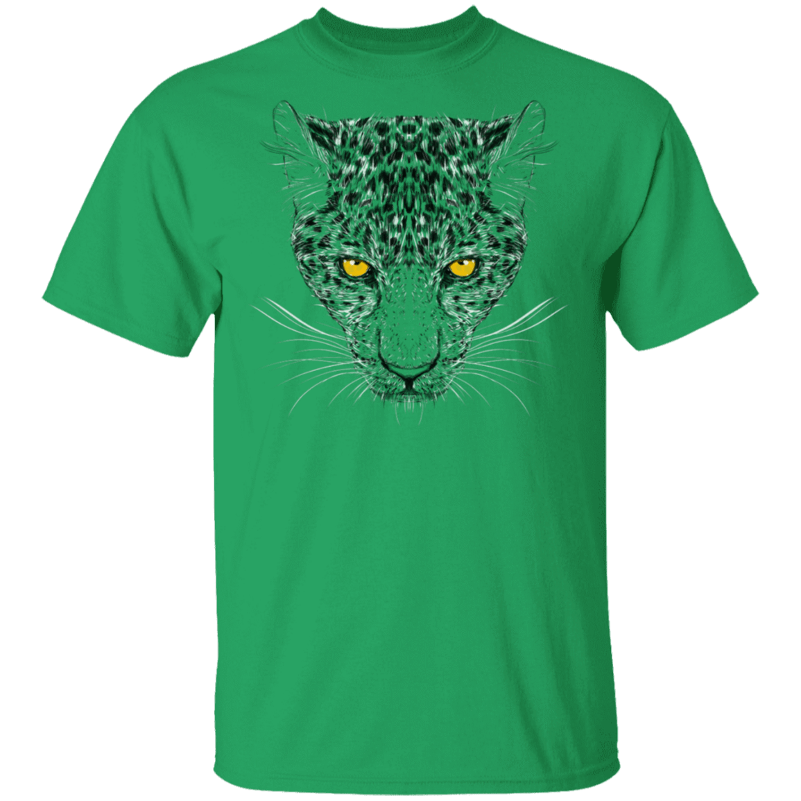 T-Shirts Irish Green / S Ornamental Cheetah T-Shirt