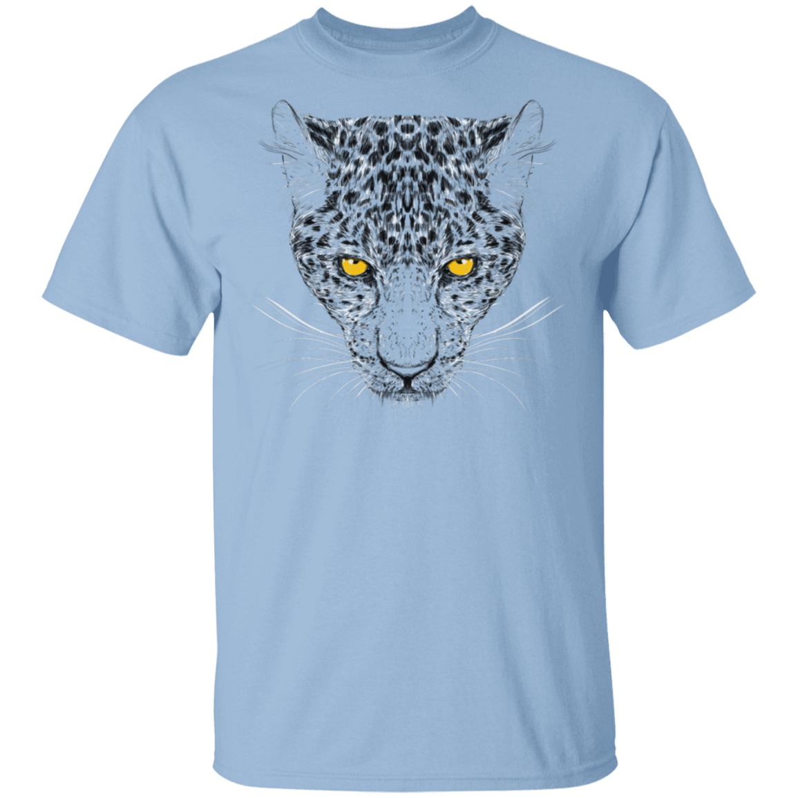 T-Shirts Light Blue / S Ornamental Cheetah T-Shirt
