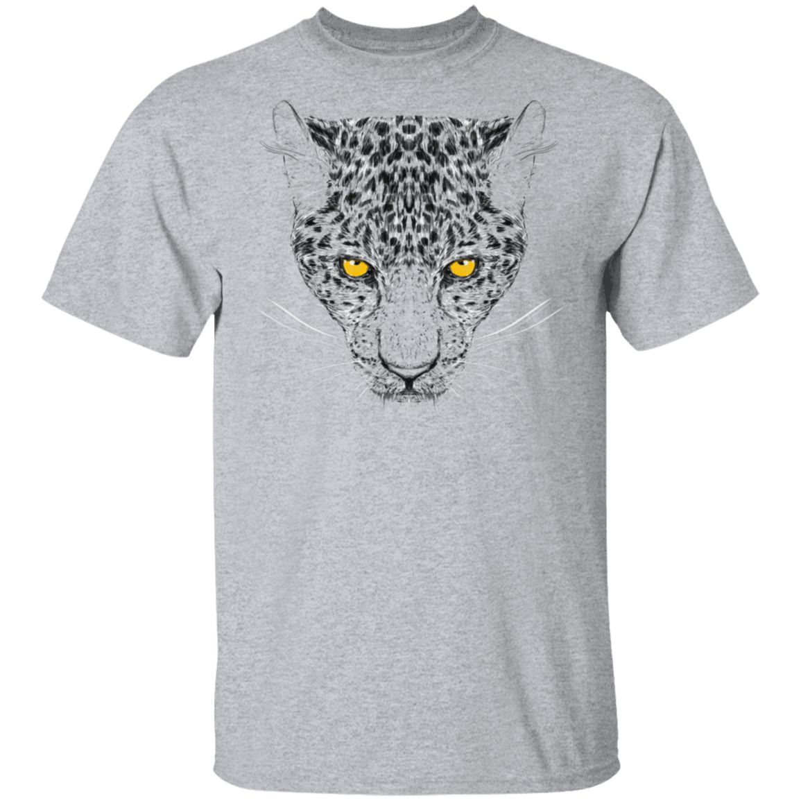T-Shirts Sport Grey / S Ornamental Cheetah T-Shirt