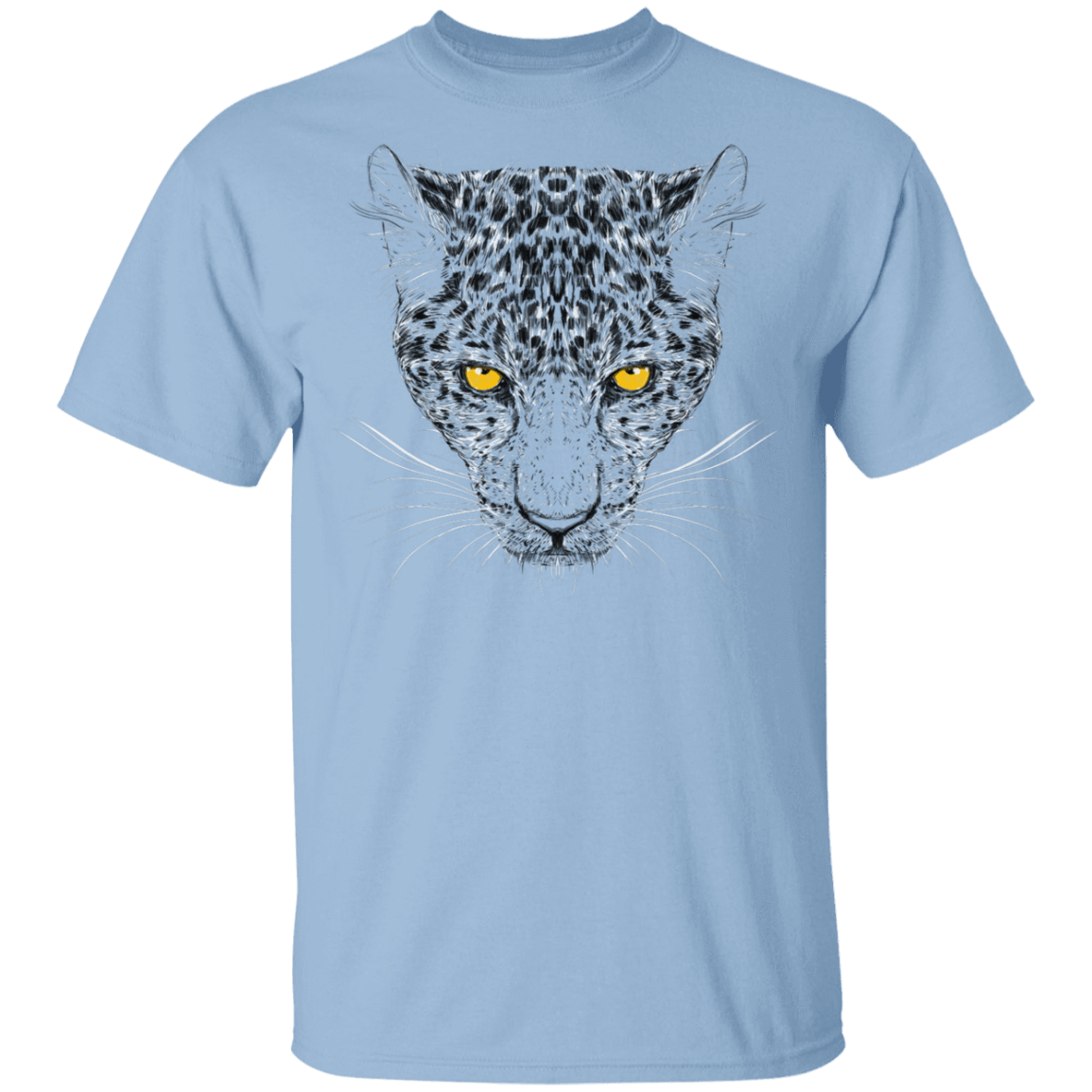 T-Shirts Light Blue / YXS Ornamental Cheetah Youth T-Shirt