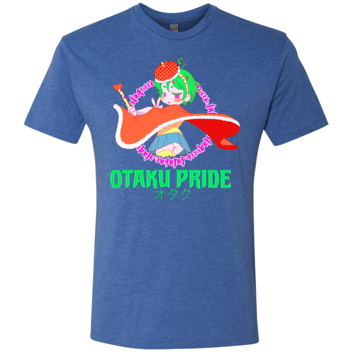 T-Shirts Vintage Royal / S Otaqueen Men's Triblend T-Shirt