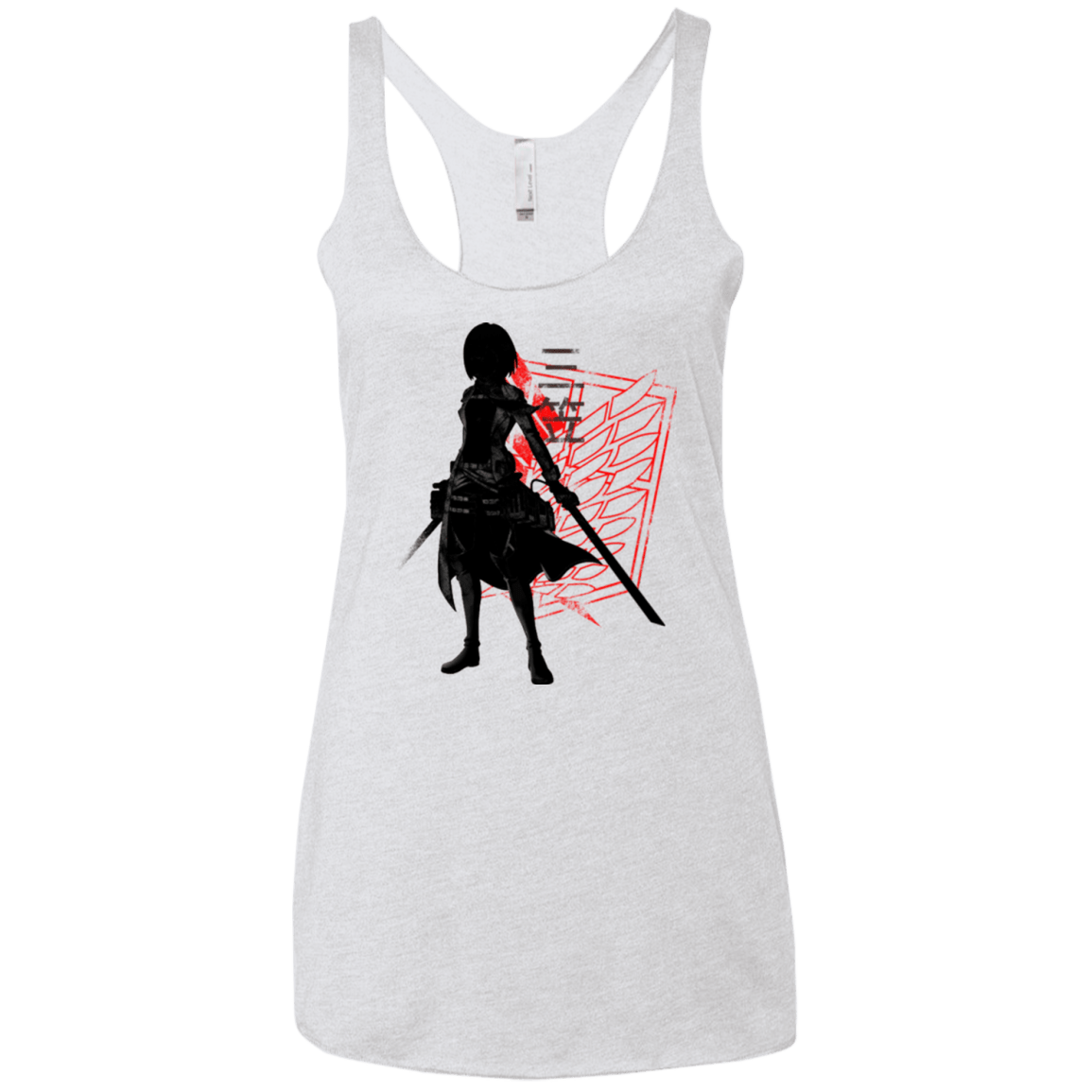 T-Shirts Heather White / X-Small Our Hope Women's Triblend Racerback Tank