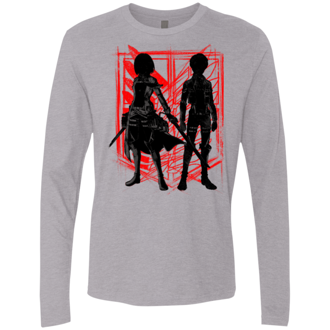 T-Shirts Heather Grey / Small Our Only Hope Men's Premium Long Sleeve