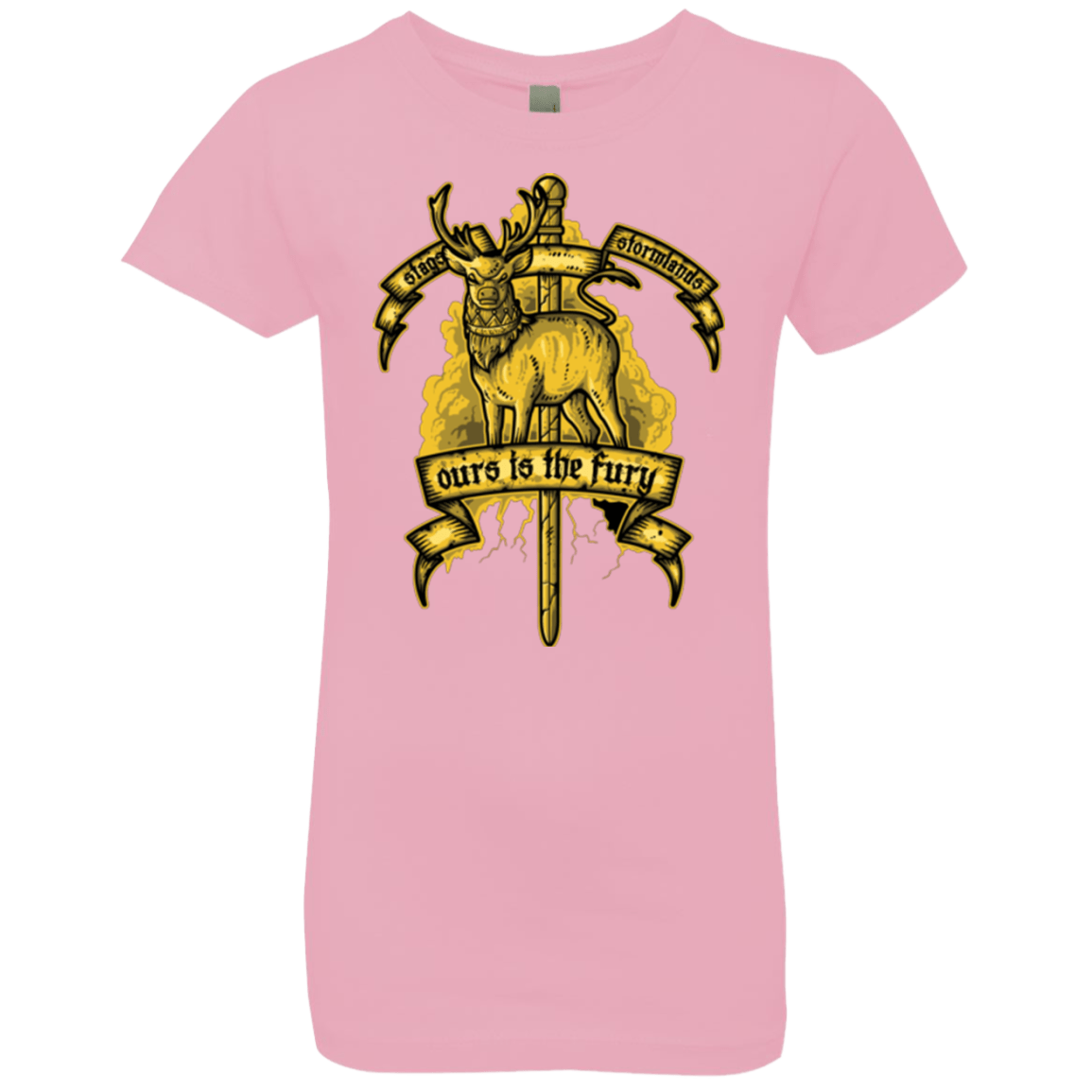 T-Shirts Light Pink / YXS OURS IS THE FURY Girls Premium T-Shirt
