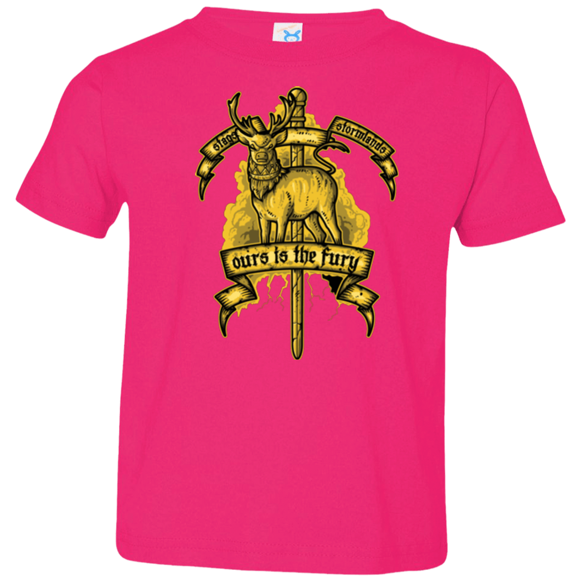 T-Shirts Hot Pink / 2T OURS IS THE FURY Toddler Premium T-Shirt