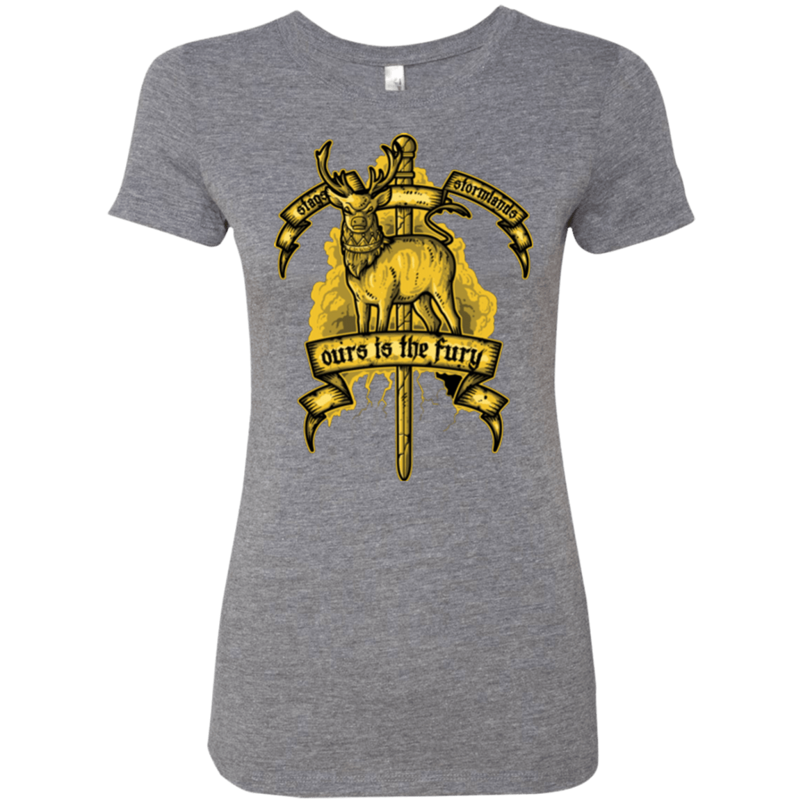 T-Shirts Premium Heather / Small OURS IS THE FURY Women's Triblend T-Shirt