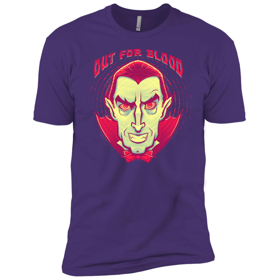 T-Shirts Purple / X-Small OUT FOR BLOOD Men's Premium T-Shirt
