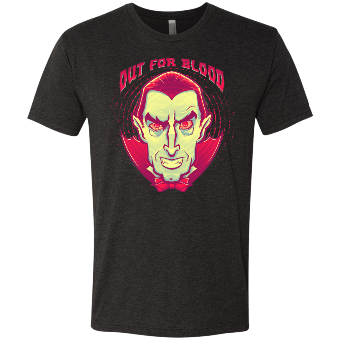 T-Shirts Vintage Black / Small OUT FOR BLOOD Men's Triblend T-Shirt