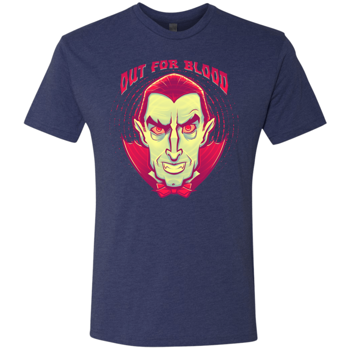 T-Shirts Vintage Navy / Small OUT FOR BLOOD Men's Triblend T-Shirt