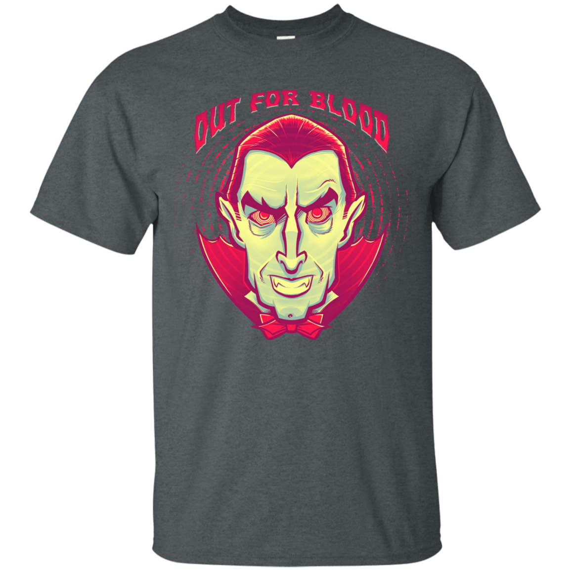 T-Shirts Dark Heather / Small OUT FOR BLOOD T-Shirt