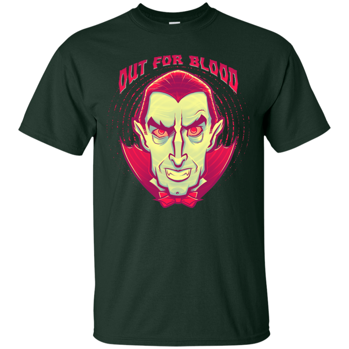 T-Shirts Forest Green / Small OUT FOR BLOOD T-Shirt