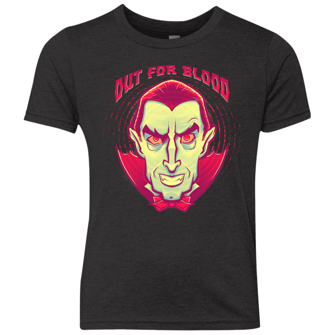 T-Shirts Vintage Black / YXS OUT FOR BLOOD Youth Triblend T-Shirt