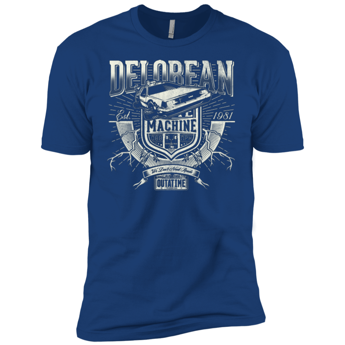 T-Shirts Royal / YXS Outa Time Boys Premium T-Shirt