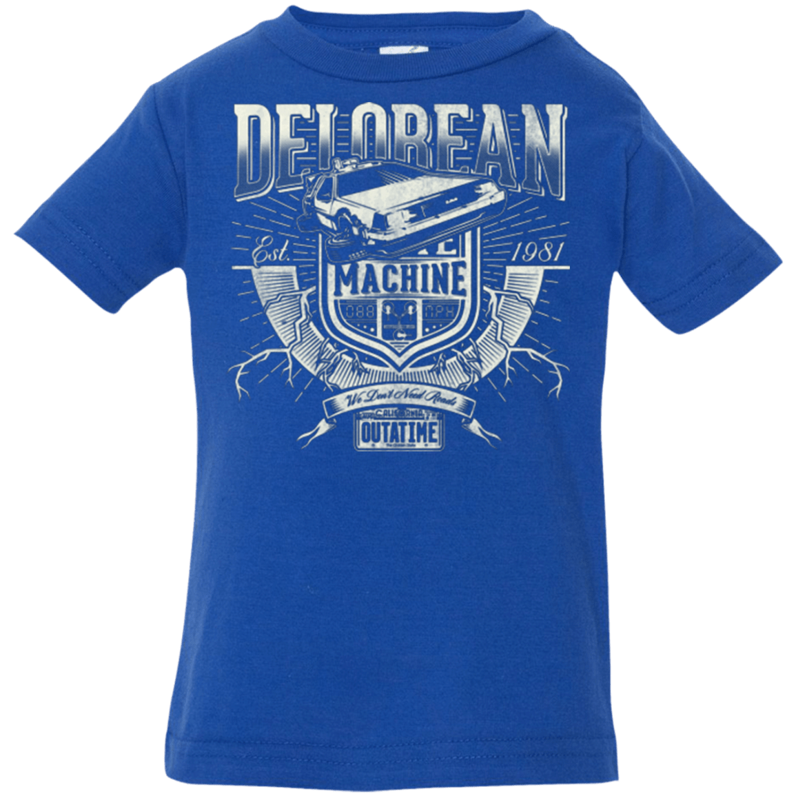 T-Shirts Royal / 6 Months Outa Time Infant Premium T-Shirt