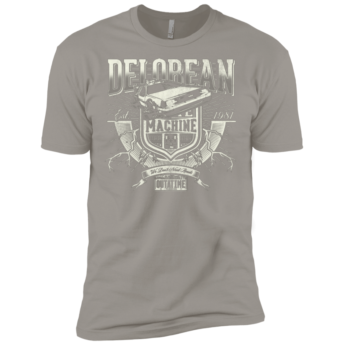 T-Shirts Light Grey / X-Small Outa Time Men's Premium T-Shirt