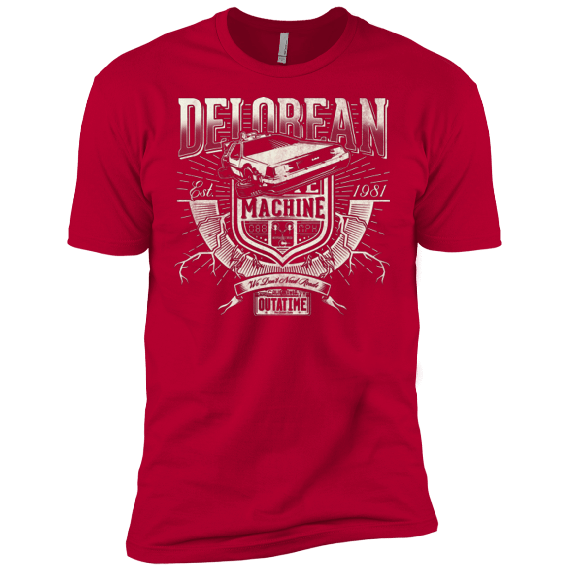 T-Shirts Red / X-Small Outa Time Men's Premium T-Shirt