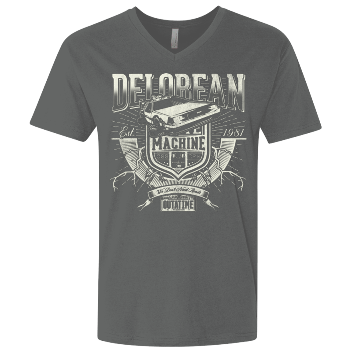 T-Shirts Heavy Metal / X-Small Outa Time Men's Premium V-Neck