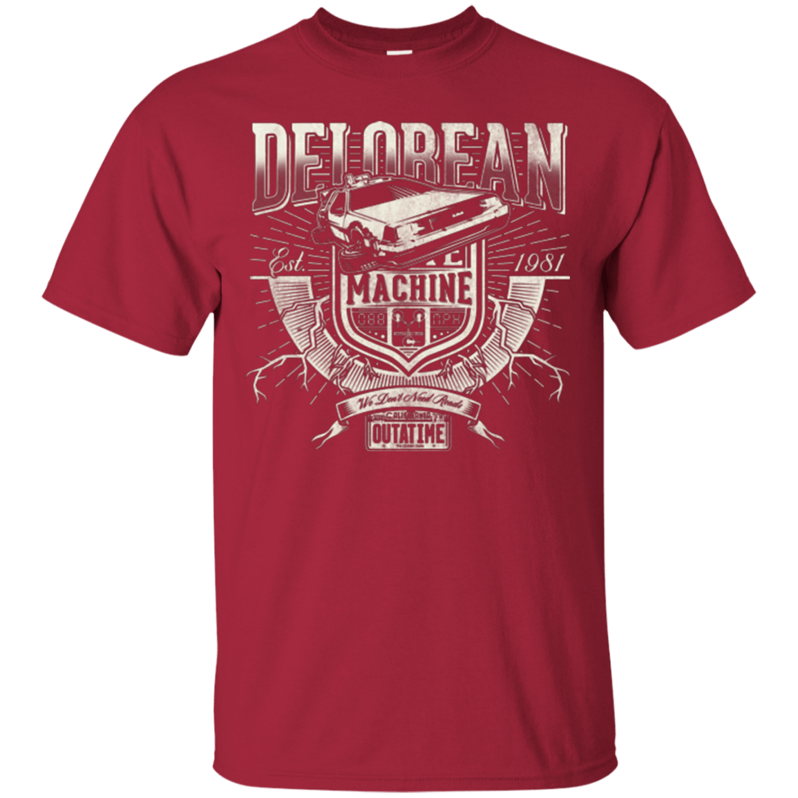 T-Shirts Cardinal / Small Outa Time T-Shirt