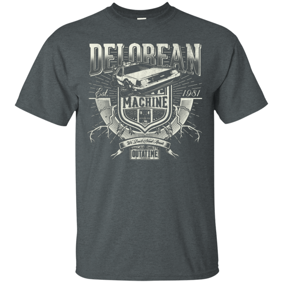 T-Shirts Dark Heather / Small Outa Time T-Shirt