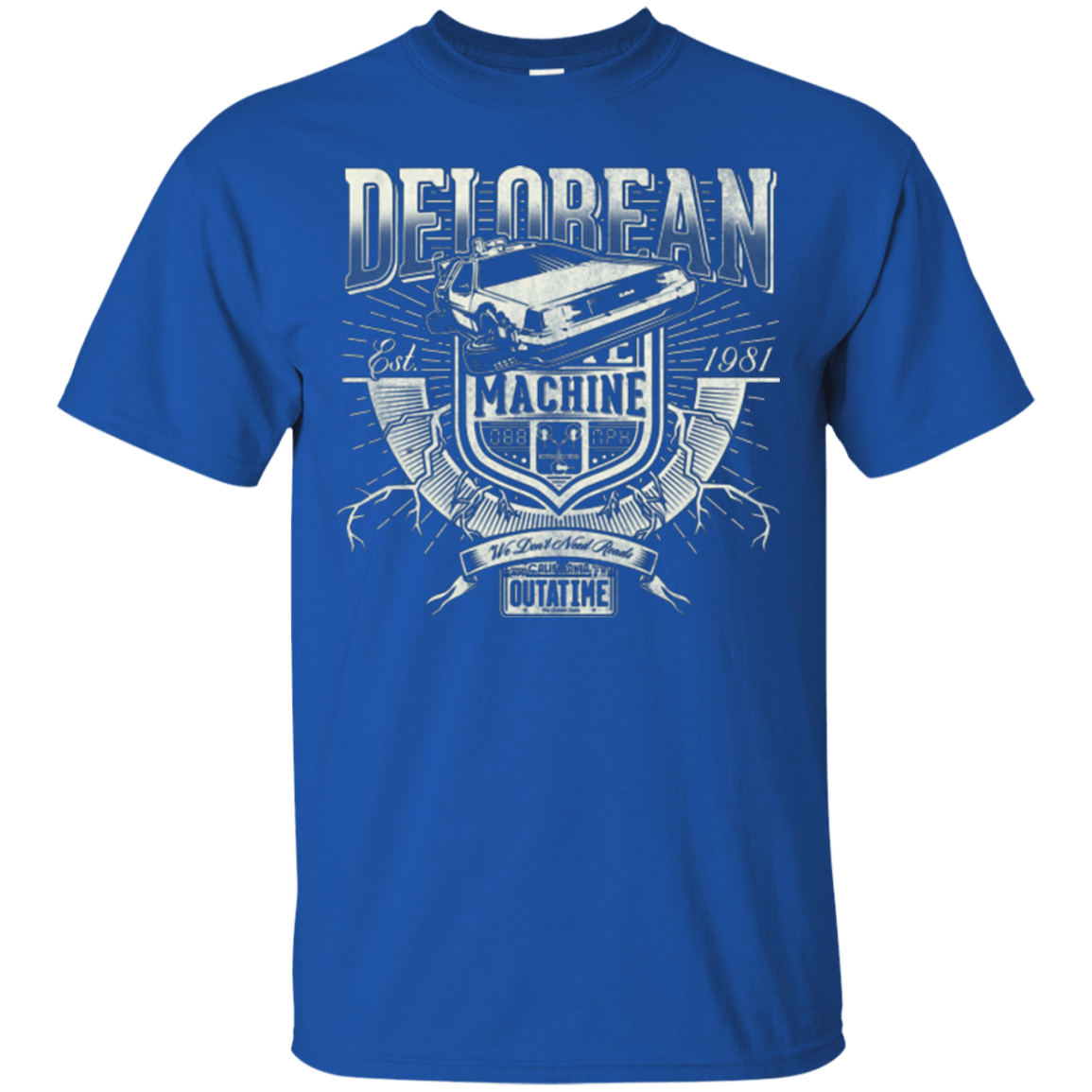 T-Shirts Royal / Small Outa Time T-Shirt