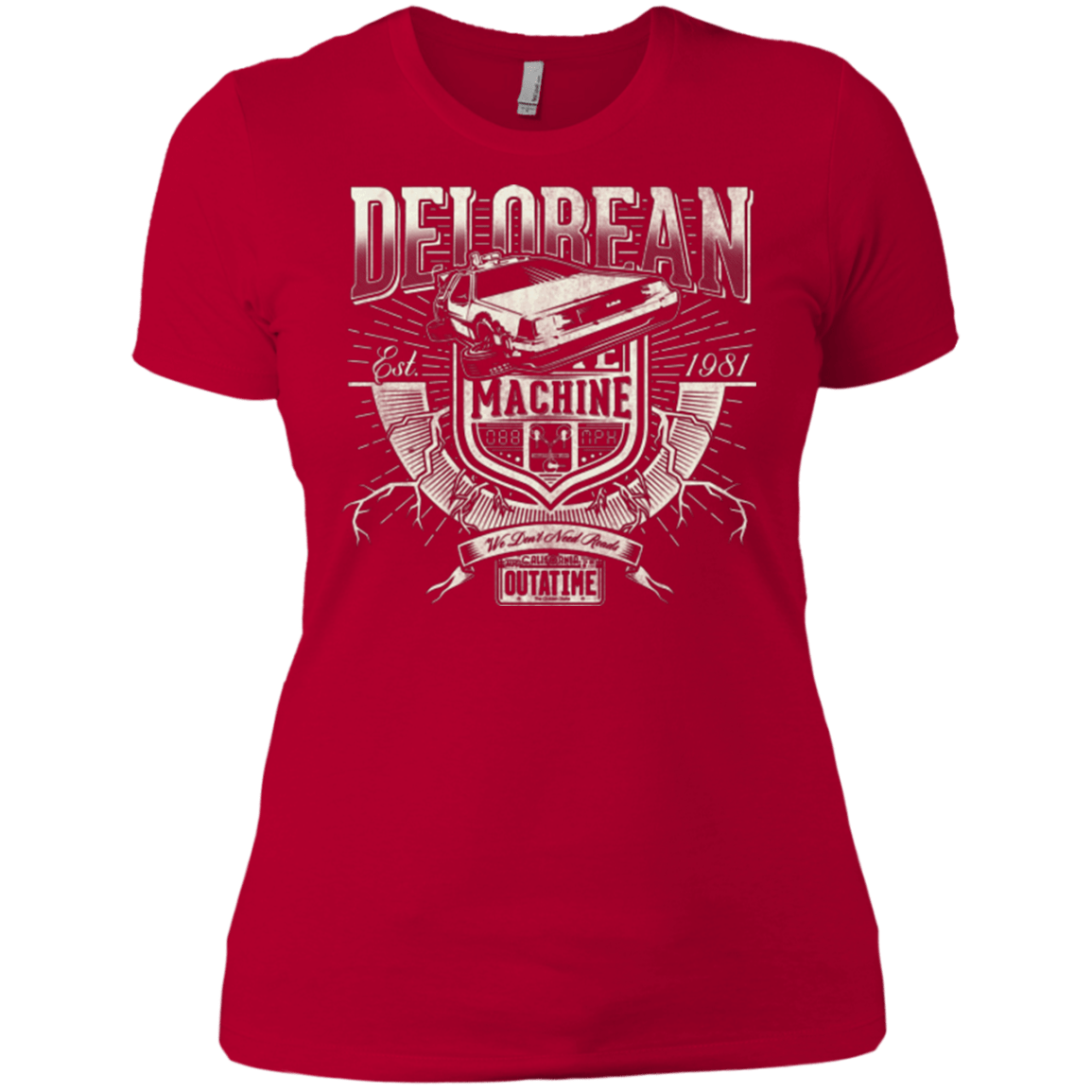 T-Shirts Red / X-Small Outa Time Women's Premium T-Shirt