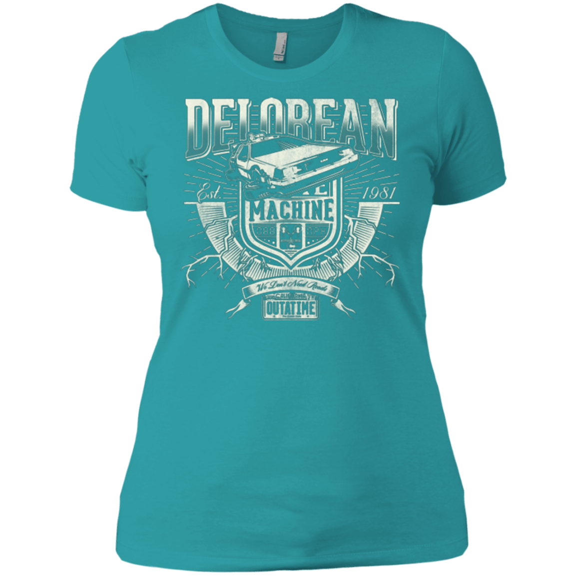 T-Shirts Tahiti Blue / X-Small Outa Time Women's Premium T-Shirt