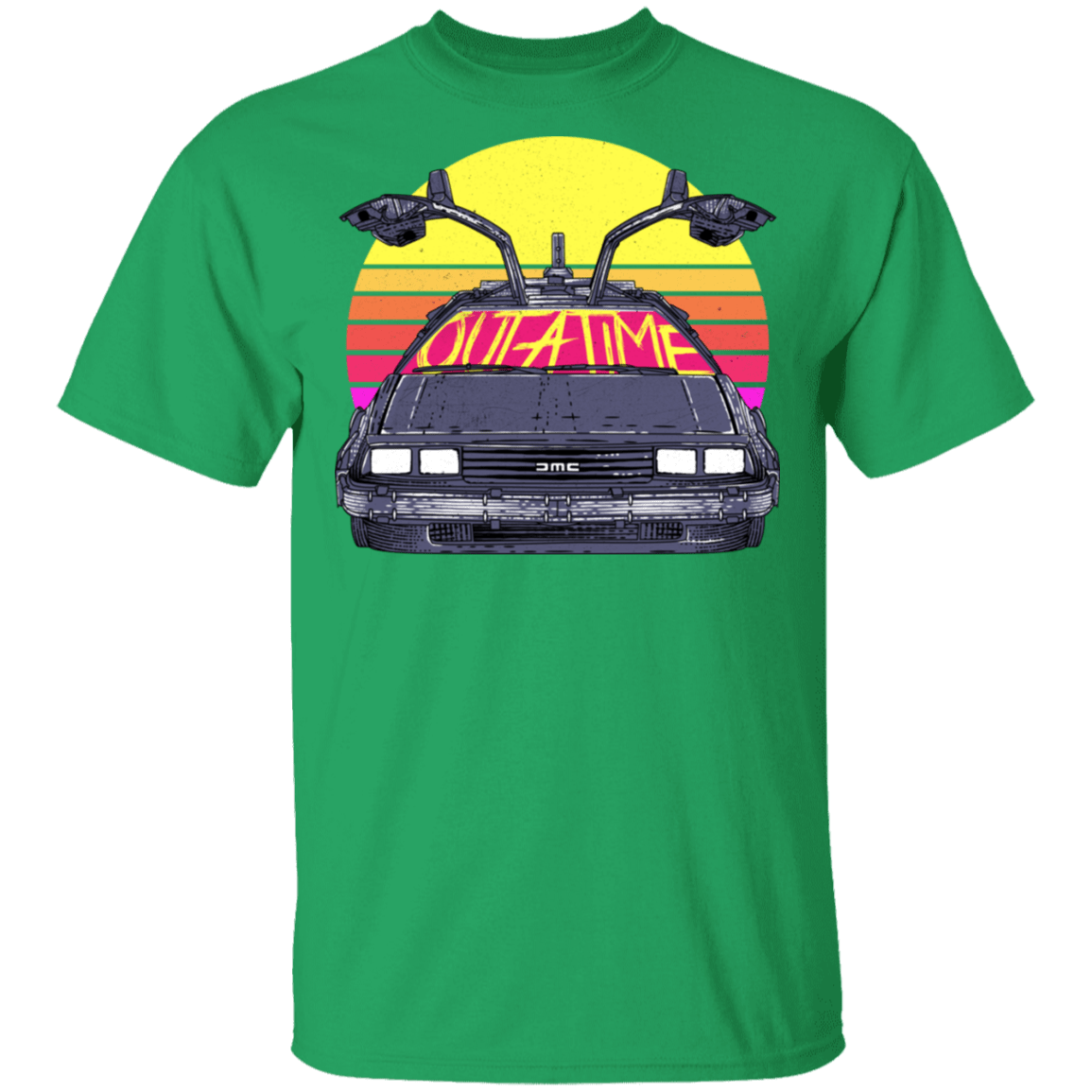 T-Shirts Irish Green / S Outatime In The 80s T-Shirt