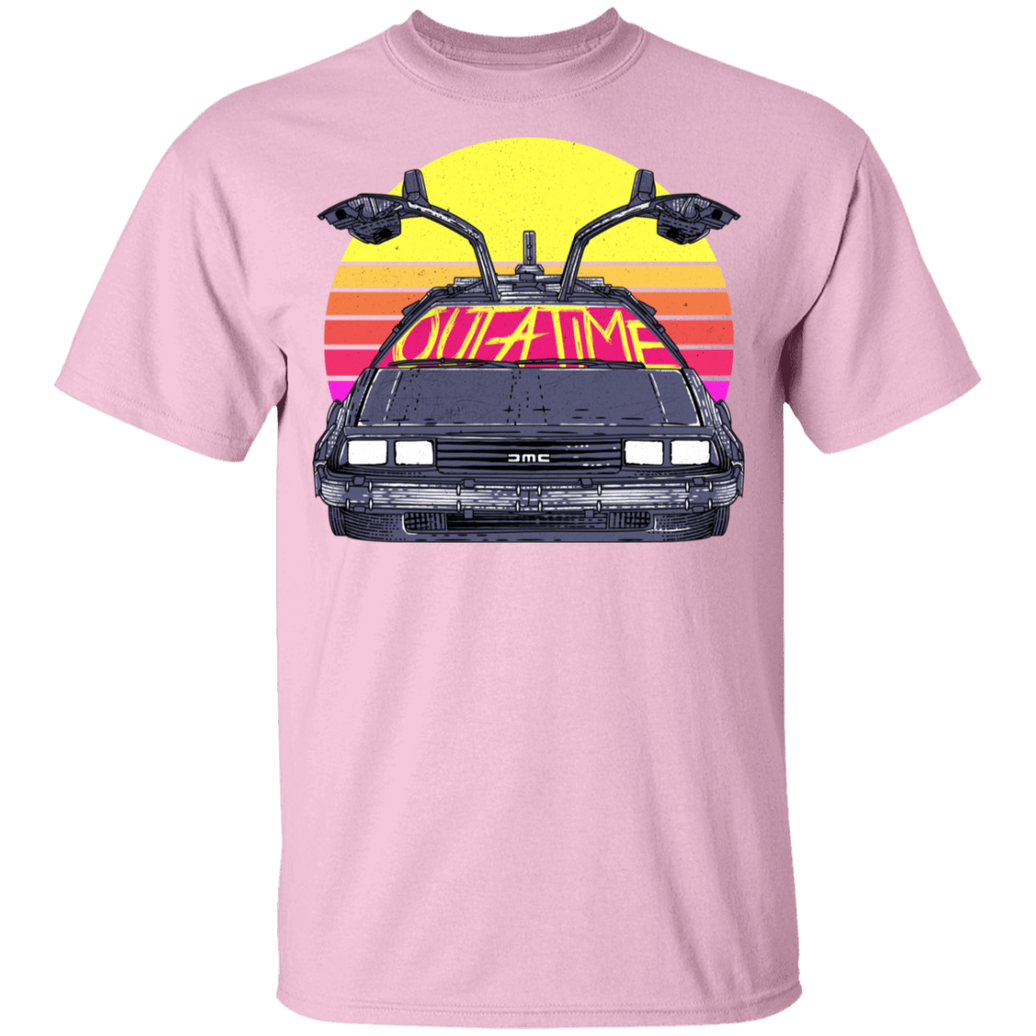 T-Shirts Light Pink / YXS Outatime In The 80s Youth T-Shirt