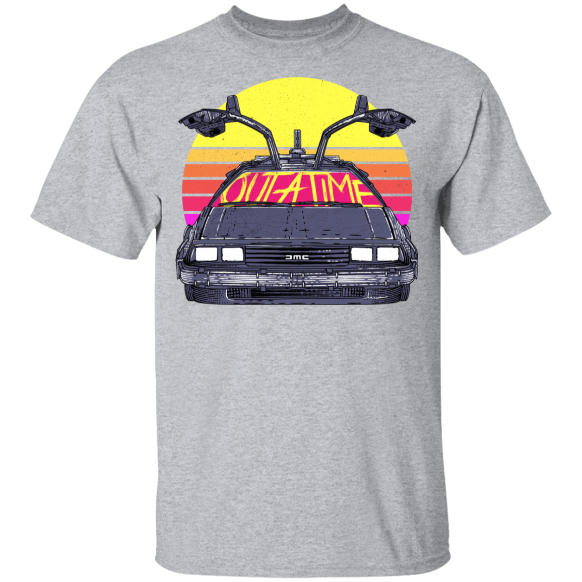 T-Shirts Sport Grey / YXS Outatime In The 80s Youth T-Shirt