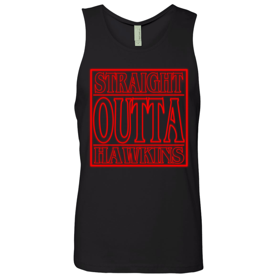 T-Shirts Black / Small Outta Hawkins Men's Premium Tank Top