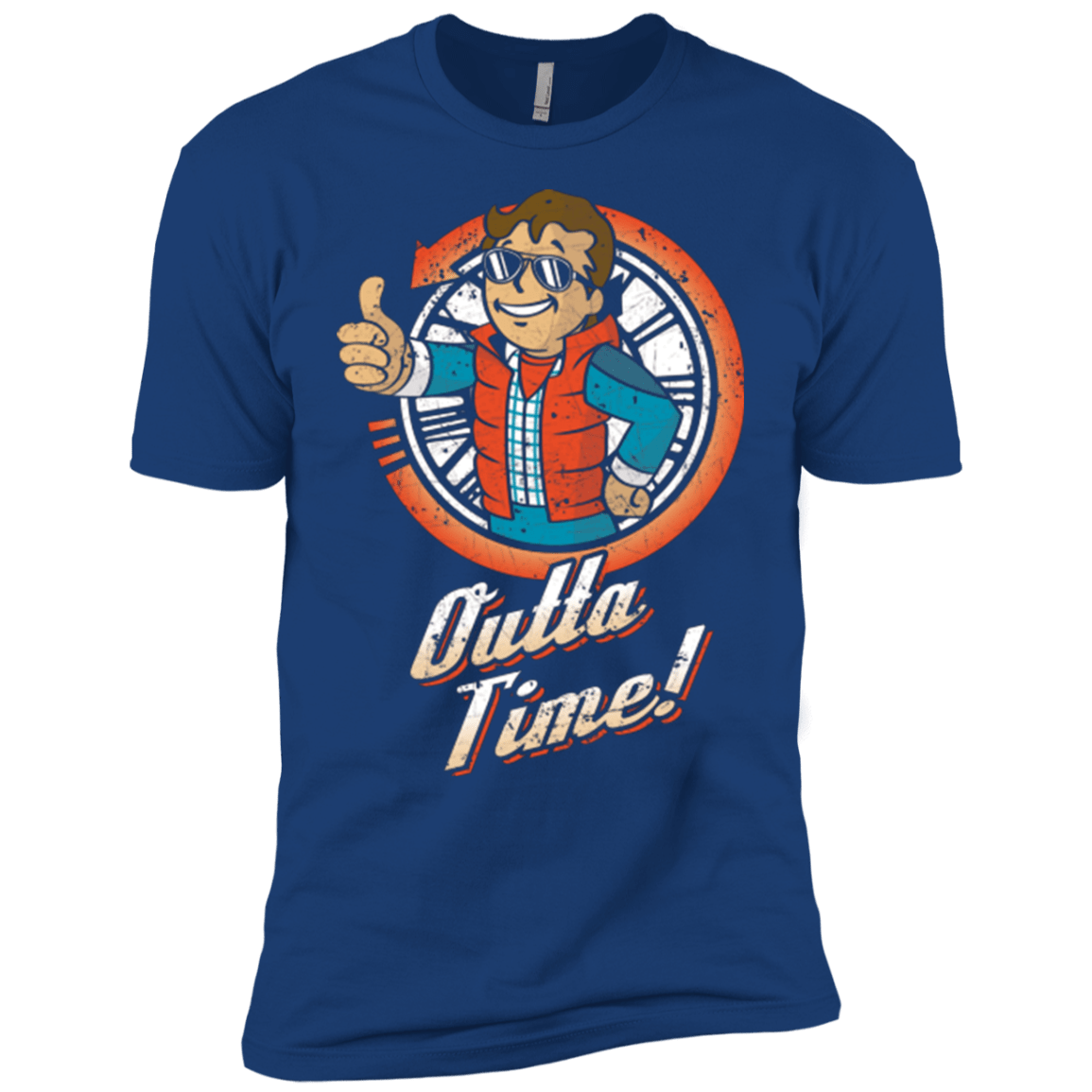 T-Shirts Royal / YXS Outta Time Boys Premium T-Shirt