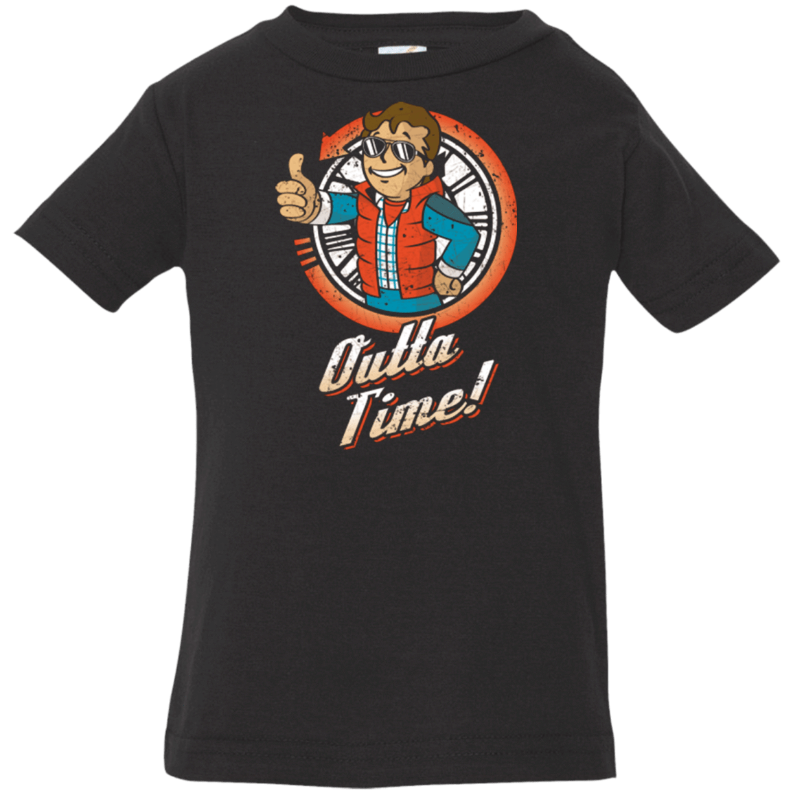 T-Shirts Black / 6 Months Outta Time Infant Premium T-Shirt