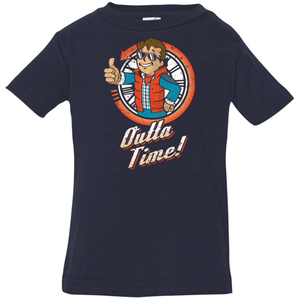 T-Shirts Navy / 6 Months Outta Time Infant Premium T-Shirt