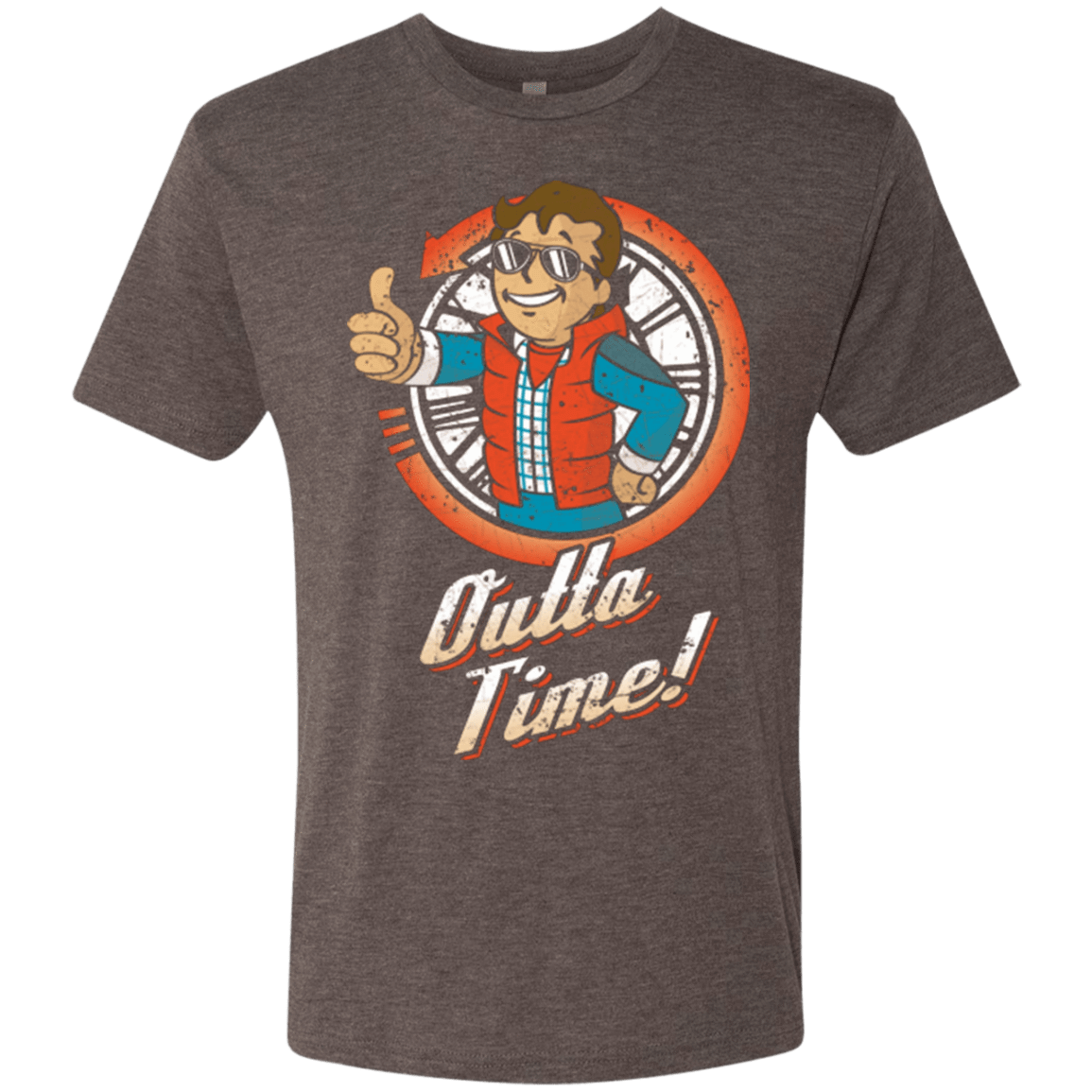 T-Shirts Macchiato / Small Outta Time Men's Triblend T-Shirt