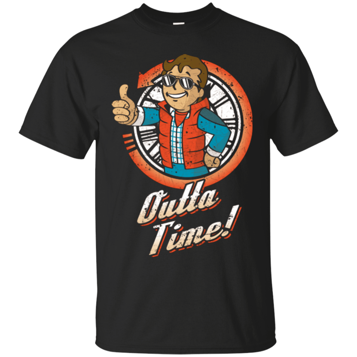 T-Shirts Black / Small Outta Time T-Shirt