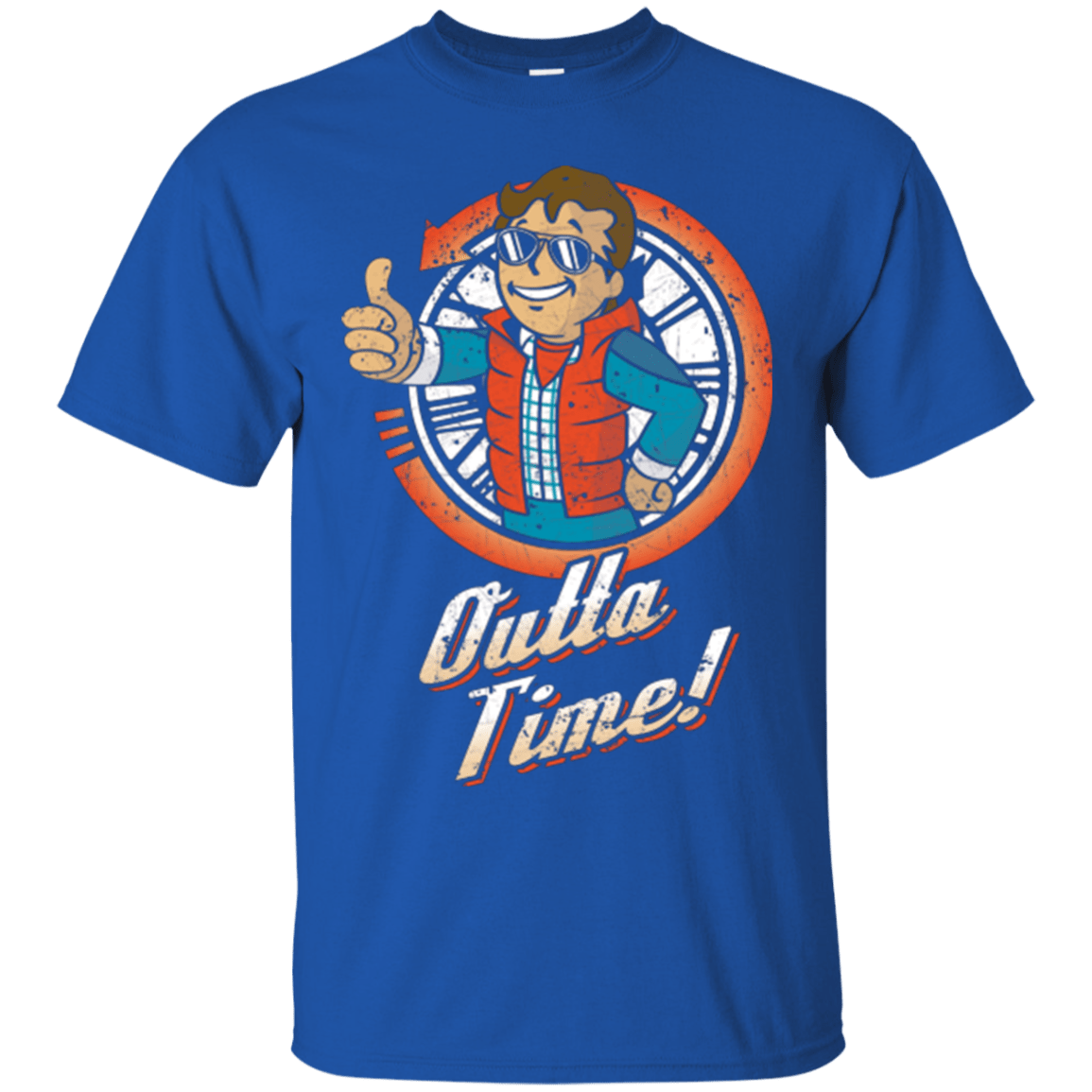 T-Shirts Royal / Small Outta Time T-Shirt