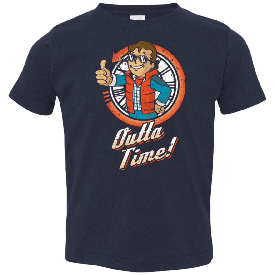T-Shirts Navy / 2T Outta Time Toddler Premium T-Shirt