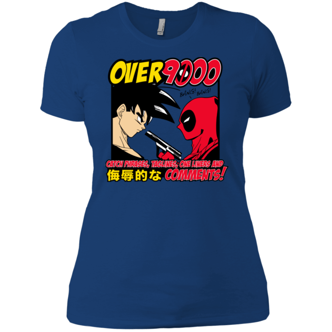T-Shirts Royal / X-Small Over 9000 Women's Premium T-Shirt