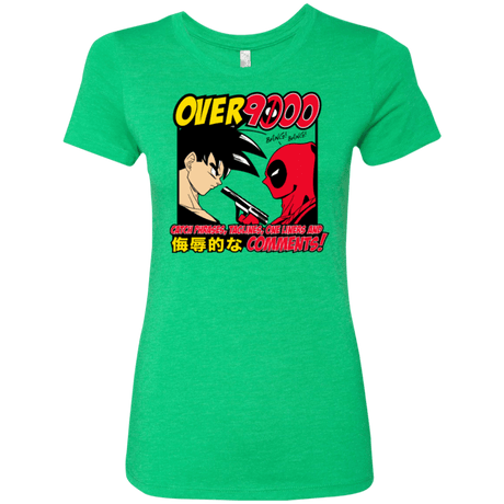 T-Shirts Envy / Small Over 9000 Women's Triblend T-Shirt