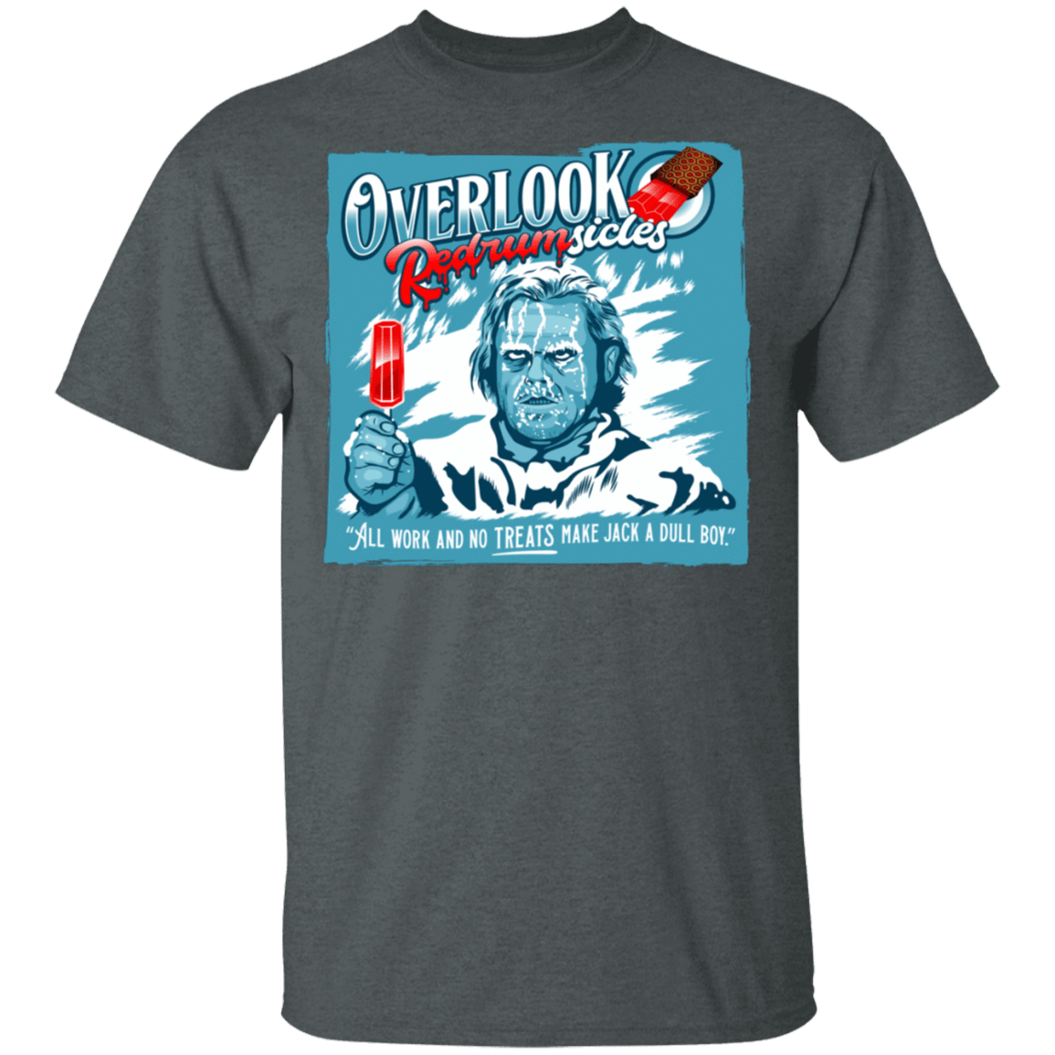 T-Shirts Dark Heather / S Overlook Redrumsicles T-Shirt