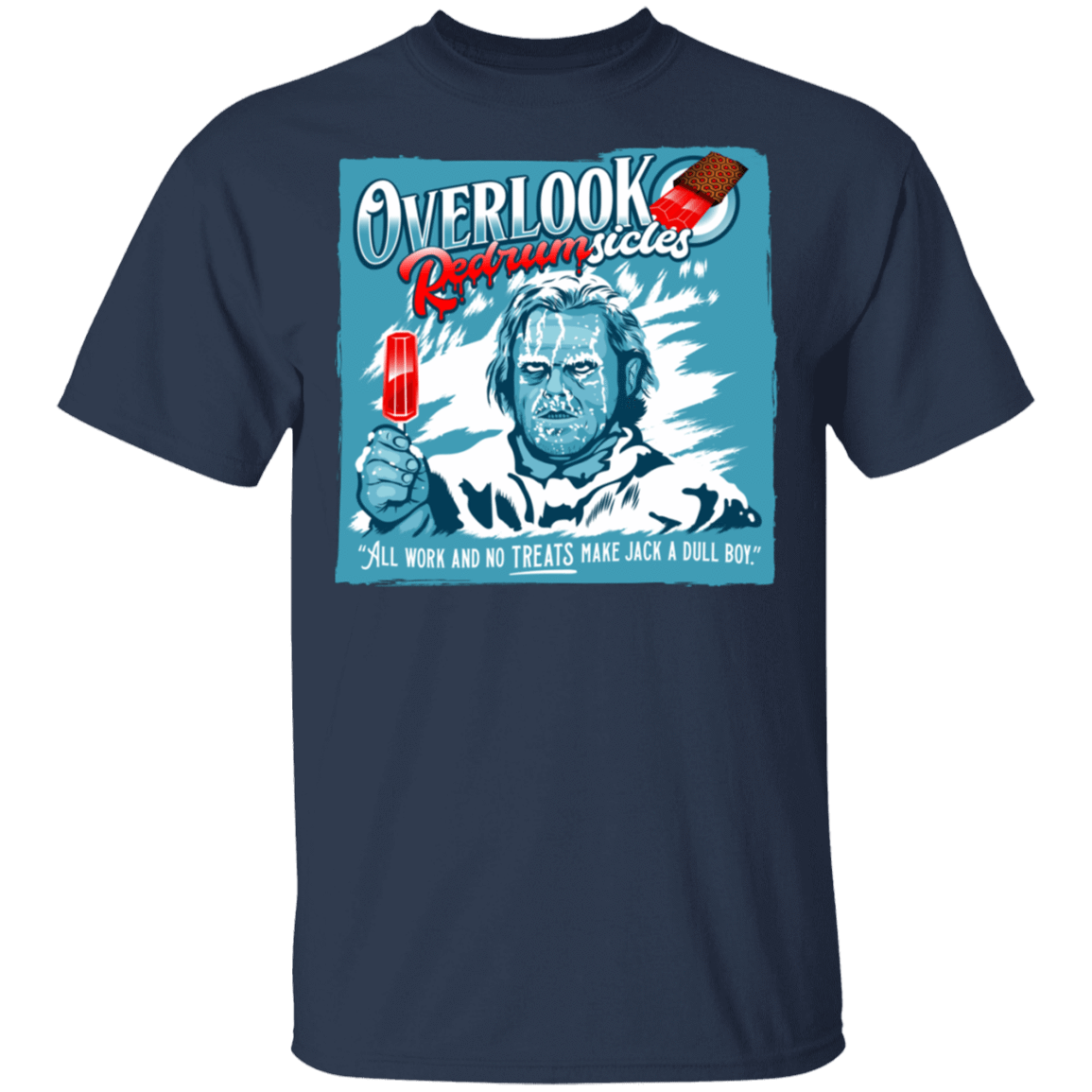 T-Shirts Navy / S Overlook Redrumsicles T-Shirt