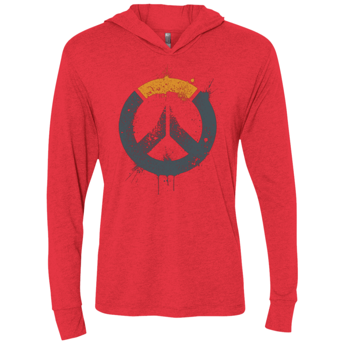 T-Shirts Vintage Red / X-Small Overwatch Triblend Long Sleeve Hoodie Tee