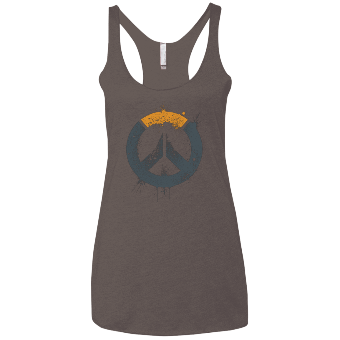 T-Shirts Macchiato / X-Small Overwatch Women's Triblend Racerback Tank