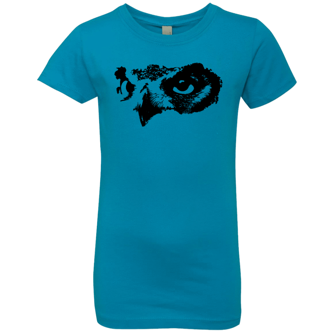 T-Shirts Turquoise / YXS Owl Eyes Girls Premium T-Shirt