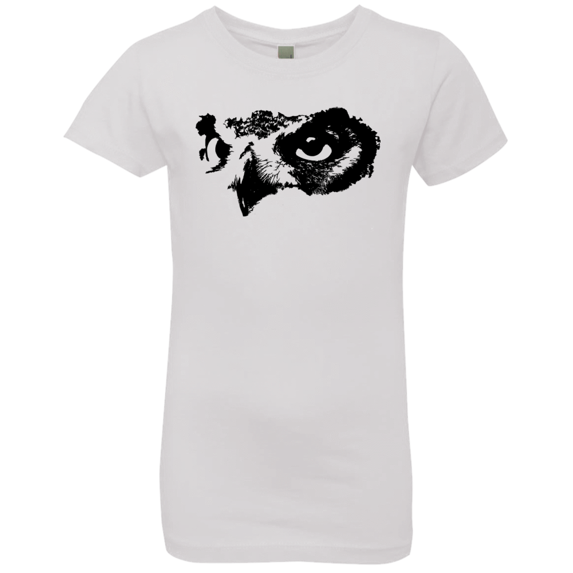 T-Shirts White / YXS Owl Eyes Girls Premium T-Shirt