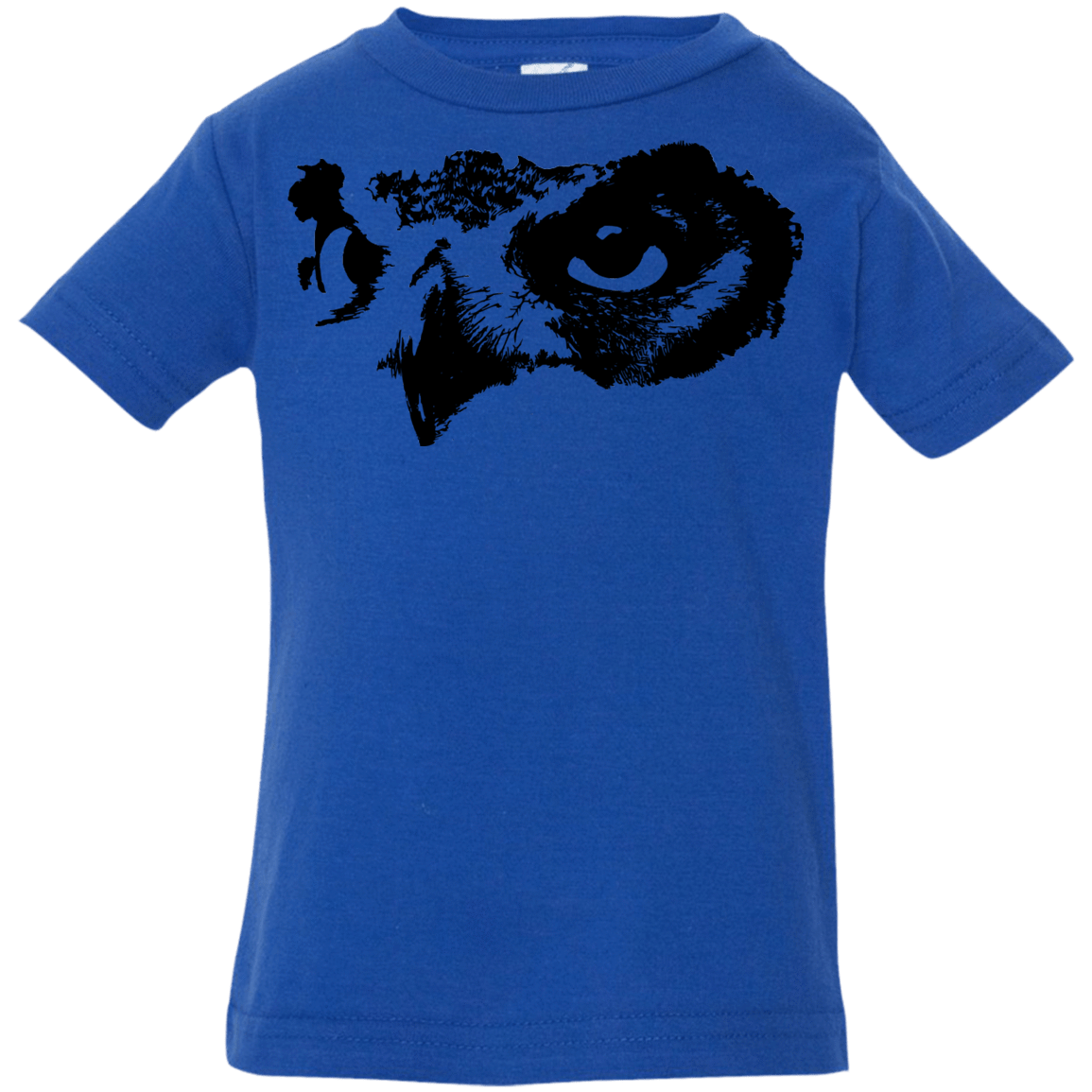 T-Shirts Royal / 6 Months Owl Eyes Infant Premium T-Shirt